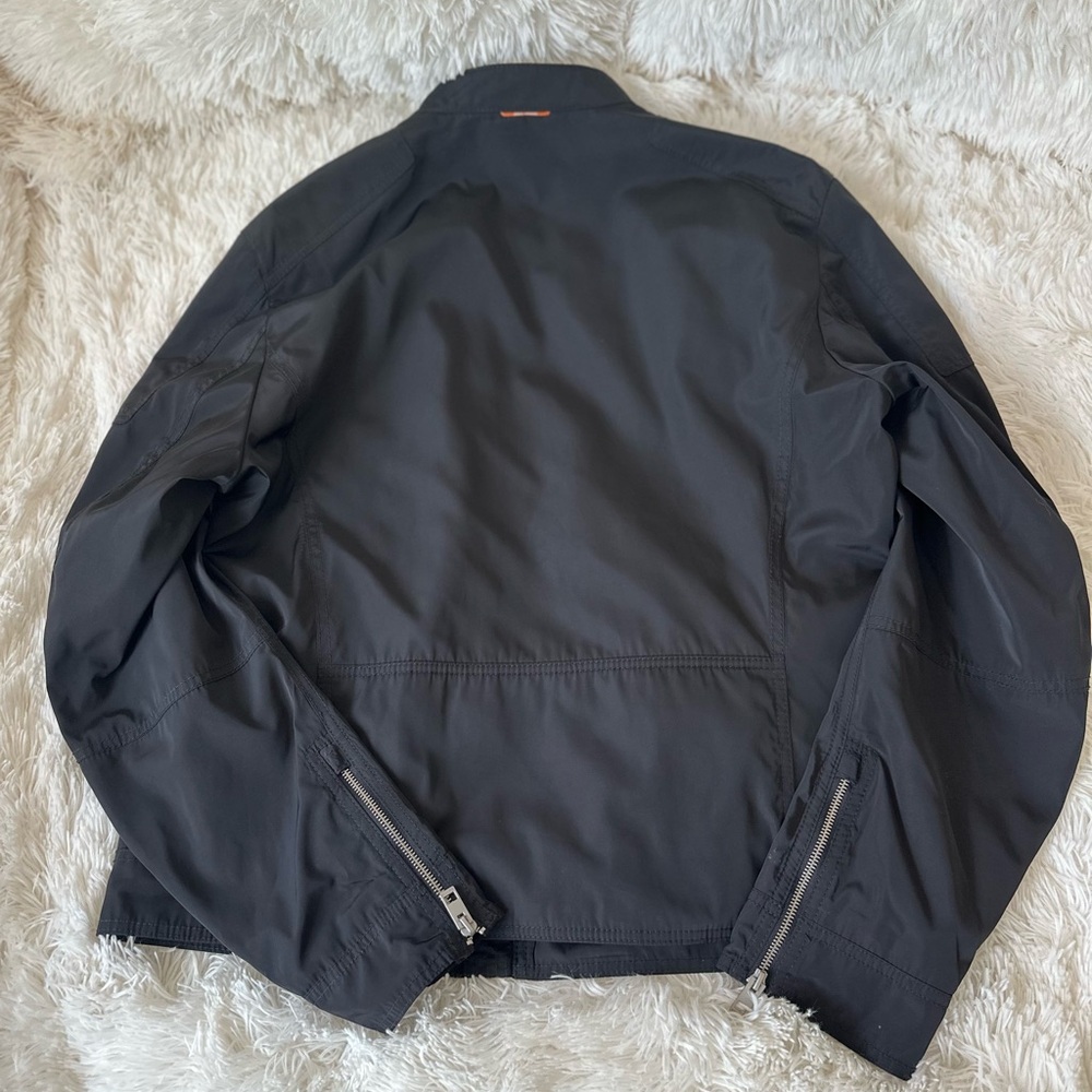 BOSS ORANGE by Hugo Boss Men’s Black Zip Up Jacket Size: XL - Picture 13 of 13